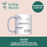 Gen Z Translation Mug, Funny Office Secret Santa Mug, Secret Santa Gift for Colleague, Funny Boss Secret Santa, Work Mum Christmas Gift
