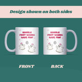 Ghouls Just Wanna Have Fun Mug, Cute Boo Basket Gift, Funny Boo Box Present for Daughter, Boo Basket Gift for Girlfriend, Halloween Hamper