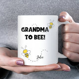 Grandma To Bee Mug, Grandma To Be Gift from Bump, New Grandma Gift, Mum Birthday Granny To Be, Christmas Gift for Grandma To Be, Bee Theme Mug