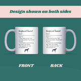 Greyhound Parent Definition Mug, Funny Dog Parent Gift, Greyhound Owner Mug, Christmas Gift for Dog Lovers, Greyhound Owner Present