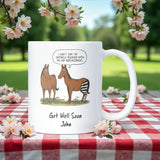 Personalised Funny Hip Replacement Mug, Get Well Soon Gift Hip Replacement for Friend, Funny Colleague Get Well Soon Gift, Thinking of You