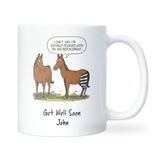 Personalised Funny Hip Replacement Mug, Get Well Soon Gift Hip Replacement for Friend, Funny Colleague Get Well Soon Gift, Thinking of You
