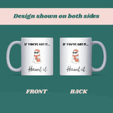 If You’ve Got It Haunt It Mug, Funny Ghost Halloween Mug, Boo Basket Gift for Her, Spooky Season Coffee Cup, Girlfriend Halloween Gift