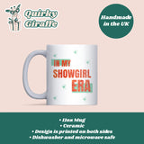 In My Showgirl Era Mug, Taylor Show Girl Gift, Pop Star Inspired Gift, Eras Aesthetic Cup, Swiftie Showgirl Mug, Glitter Showgirl Coffee Mug