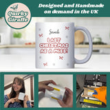Last Christmas as a Miss Personalised Mug – 2026 Bride Christmas Gift, Engaged Xmas, Future Wife Xmas Gift, Bestie Fiancee Gift Christmas