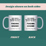 Funny Legend Window Cleaner Mug, Thank You Window Cleaner Gift, Christmas Present, Retirement Gift, Tradesman Thank You