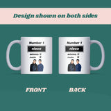Oasis Definitely Maybe Mug for Niece, Niece Oasis Birthday Gift, Niece Oasis Fan Christmas Gift, Number One Niece Oasis Gift, Oasis Fan Mug