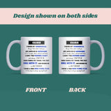 Oasis Lyrics Mug for Boyfriend, Boyfriend Oasis Birthday Gift, Boyfriend Oasis Fan Christmas Gift, Oasis Anniversary Mug for Boyfriend
