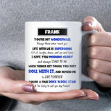 Oasis Lyrics Mug for Fiancé, Oasis Fan Gift, Oasis Birthday Gift for Fiancé, Oasis Christmas Gift Fiance, Anniversary Gift for Fiance