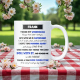 Oasis Lyrics Mug for Fiancé, Oasis Fan Gift, Oasis Birthday Gift for Fiancé, Oasis Christmas Gift Fiance, Anniversary Gift for Fiance