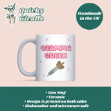 Ozempic Queen Mug, Funny Semaglutide Mug, Funny GLP-1 Jab Gift for Her, Weight Loss Jab Gift, Ozempic Funny Mug, Funny Wegovy Novelty Mug