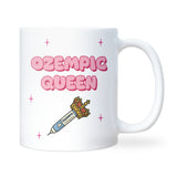 Ozempic Queen Mug, Funny Semaglutide Mug, Funny GLP-1 Jab Gift for Her, Weight Loss Jab Gift, Ozempic Funny Mug, Funny Wegovy Novelty Mug