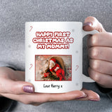 Personalised Photo Happy First Christmas As My Mummy Mug, Baby’s First Christmas Gift for Mum, Mummy Keepsake from Baby, Wife’s First Christmas as a Mum, New Mum Christmas Gift