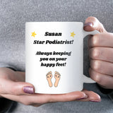 Funny Thank You Podiatrist Mug, Foot Nurse Gift, Podiatrist Appreciation Mug, New Job Podiatrist Gift, Podiatrist Birthday Gift