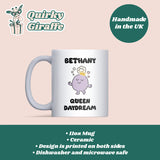 Queen Daydream Mug, Funny Daydreamer Gift for Her, Girlfriend or Sister Mug, Birthday Gift, Secret Santa for Colleague, Daydreamer Xmas Gift