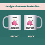 Queen of Falling Asleep First Mug, Funny Sleeping Girlfriend Gift, Valentine’s Gift for Her, Anniversary Gift for Wife