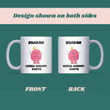 Queen Grumpy Pants Mug, Funny Moody Girlfriend Mug, Valentine’s Day Joke for Her, Wife Grumpy Anniversary Gift, Grumpy Wife Christmas Gift