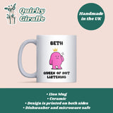 Queen Because I Told You So Mug, Funny Mum or Girlfriend Gift, Mother’s Day, Birthday or Anniversary Present, Christmas Gift for Wife
