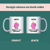 Queen Because I Told You So Mug, Funny Mum or Girlfriend Gift, Mother’s Day, Birthday or Anniversary Present, Christmas Gift for Wife