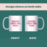 Rizz ’Em Mug, Funny Autism Rizz Joke Mug, Secret Santa Gift, Funny Work Colleague Mug, Autistic Humour Coffee Cup