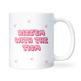 Rizz ’Em Mug, Funny Autism Rizz Joke Mug, Secret Santa Gift, Funny Work Colleague Mug, Autistic Humour Coffee Cup