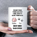Personalised Fish Dad Mug, Best Fish Dad Ever Present, Father’s Day Fish Dad Gift, Boyfriend Fish Dad Gift, Husband Fish Dad Gift