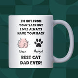 Cat Dad Mug, Funny Cat Lover Gift, Cat Dad Gift, Husband Cat Dad Gift, Boyfriend Cat Dad Gift, Cat Owner Mug, Cat Dad Birthday Gift, Father’s Day Cat Dad Mug