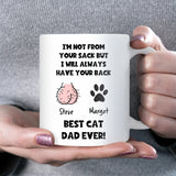Cat Dad Mug, Funny Cat Lover Gift, Cat Dad Gift, Husband Cat Dad Gift, Boyfriend Cat Dad Gift, Cat Owner Mug, Cat Dad Birthday Gift, Father’s Day Cat Dad Mug