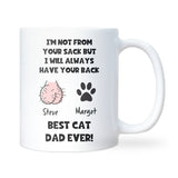 Cat Dad Mug, Funny Cat Lover Gift, Cat Dad Gift, Husband Cat Dad Gift, Boyfriend Cat Dad Gift, Cat Owner Mug, Cat Dad Birthday Gift, Father’s Day Cat Dad Mug