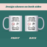 Best Snake Dad Ever Mug, Funny Snake Dad Christmas Gift, Snake Dad Birthday Gift, Reptile Dad Mug, Funny Father’s Day Gift for Snake Lovers