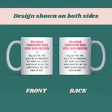 Funny Sister Mug, Funny Birthday Gift for Sister, Funny Christmas Gift for Sister, Sister Joke Gift, Sister Keepsake, From Sister to Sister
