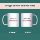 Diagnosed with Slay-DHD Mug, Funny ADHD Mug for Her, Pink Aesthetic Coffee Cup, Girly Novelty Mug, Cute Mental Health Gift, ADHD Slay