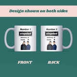 Oasis Definitely Maybe Mug for Step Dad, Funny Stepdad Birthday Gift, Father’s Day Step Dad Mug, Oasis Music Fan Christmas Gift for Stepdad