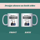 Oasis Definitely Maybe Mug for Step Daughter, Step-Daughter Oasis Birthday Gift, Christmas Gift for Step Daughter, Number One Stepdaughter