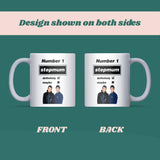 Oasis Definitely Maybe Mug for Step-Mum, Step Mum Oasis Birthday Gift, Step-Mum Oasis Fan Christmas Gift, Number One Step Mum Oasis Gift