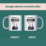 Funny Oasis Fan Mug for Step-Son, Number 1 Stepson Definitely Maybe Mug, Funny Step-Son Oasis Birthday Gift, Oasis Stepson Christmas Present