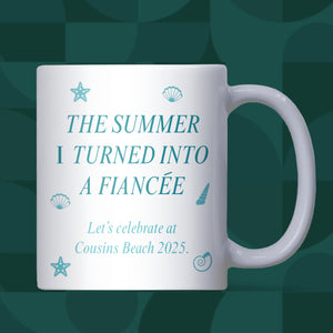 The Summer I Turned Pretty Engagement Gift, Friend Engagement Gift, TSITP Fiancee Gift, The Summer I Turned Into a Fiancée