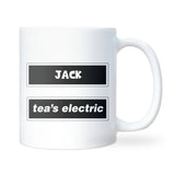 Personalised Oasis Tea’s Electric Mug, Funny Oasis Lyric Mug, Oasis Fan Secret Santa Gift, Oasis Birthday Gift, Customised Oasis Present