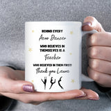 Acro Dance Teacher Thank You Mug, Funny Acro Coach Gift, Dance Instructor Birthday Present, End of Term Acro Teacher Gift