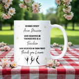 Acro Dance Teacher Thank You Mug, Funny Acro Coach Gift, Dance Instructor Birthday Present, End of Term Acro Teacher Gift