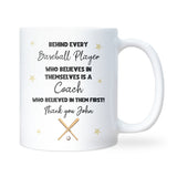 Baseball Coach Appreciation Mug, Thank You Baseball Coach Gift, End of Season Coach Present, Baseball Coach Leaving Gift, Baseball Coach Christmas Gift