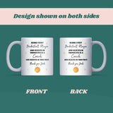 American Football Coach Appreciation Mug, Thank You American Football Coach Gift, End of Season Coach Present, Coach Christmas Gift