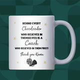 Cheerleading Coach Gift, Thank You Cheer Coach Mug, End of Season Cheer Team Gift, Cheer Coach Christmas Gift