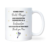 Personalised Padel Coach Thank You Mug, End of Term Padel Instructor Gift, Padel Coach Appreciation Present, Padel Instructor Christmas Gift