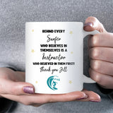Thank You Surfing Instructor Mug, Surfing Instructor Christmas Gift, End of Term Surfing Coach Present, Surf Instructor Birthday Mug