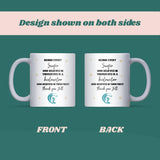 Thank You Surfing Instructor Mug, Surfing Instructor Christmas Gift, End of Term Surfing Coach Present, Surf Instructor Birthday Mug