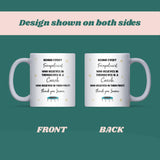 Thank You Trampoline Coach Mug, Trampoline Instructor Christmas Gift, End of Term Trampolining Coach Present, Trampoline Teacher Birthday