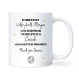 Thank You Volleyball Coach Mug, Volleyball Instructor Gift, End of Season Coach Gift, Coach Birthday Gift, Christmas Gift Volleyball Coach