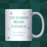Personalised TSITP 16th Birthday Mug, Team Conrad Gift, Belly and Conrad Friend Birthday Gift, TSITP Birthday for Friend, 16th Birthday