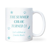 Personalised TSITP 21st Birthday Mug, Team Conrad Gift, Belly and Conrad Friend Birthday Gift, TSITP Birthday for Friend, Conrad Fisher Gift
